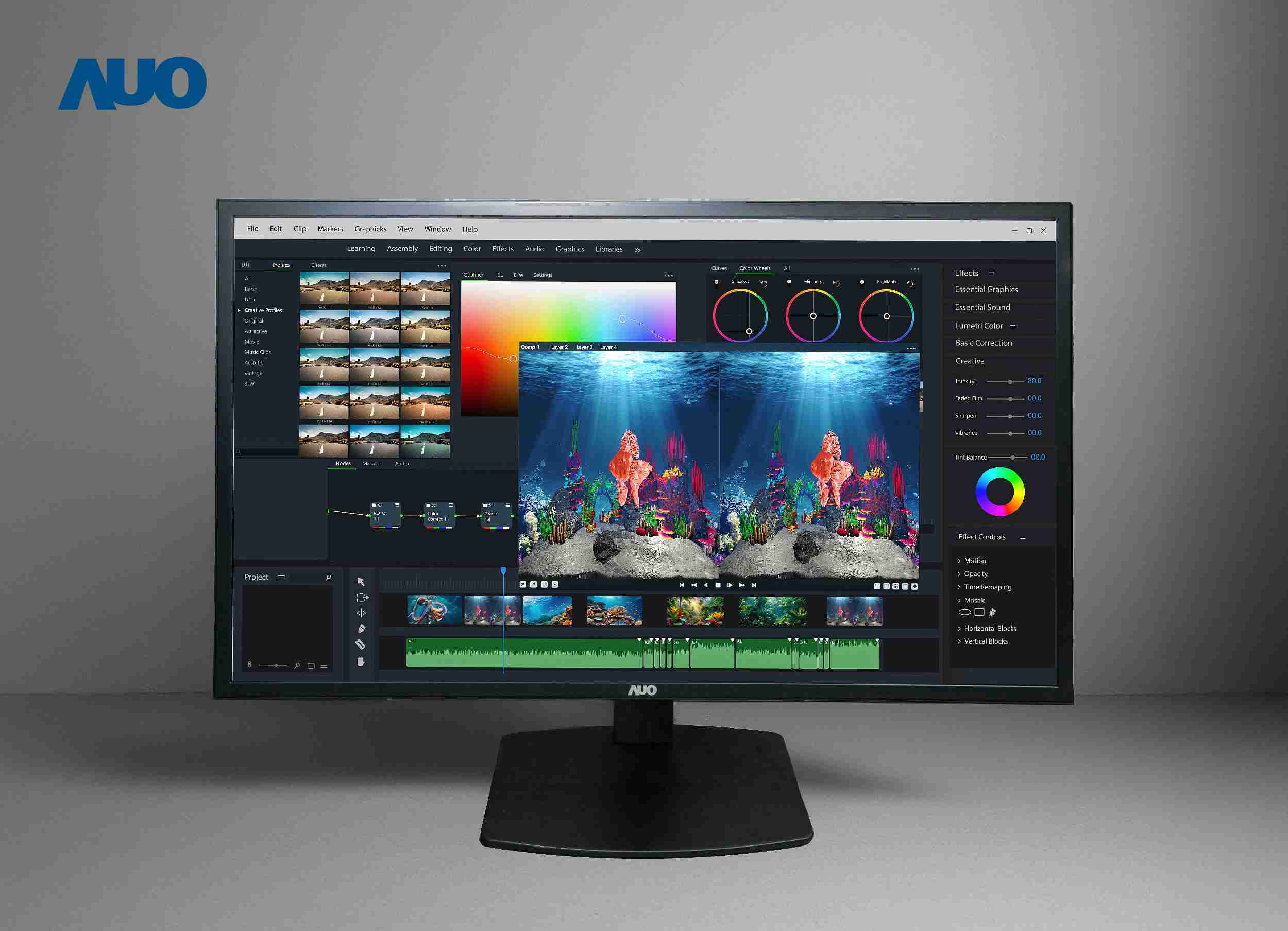 红龙扑克开发32吋2D/3D专业桌上型显示器，，拥有8K4K超高分辨率，，并以低串扰算法优化3D显示效果，，，搭载自动眼球追踪功能，，，能实时调整3D图像，，，进行实时2D与3D无缝共存窗口，，，，提供图像设计工作者突破二维接口的崭新工作氛围与效率